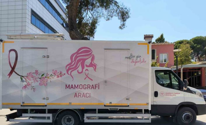 Manisa’nın mobil mamografi aracı Türkiye birincisi oldu