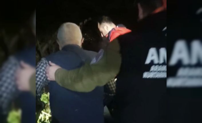 Mantar toplamaya çıktıktan sonra kaybolan yaşlı adam 8 saat sonra bulundu