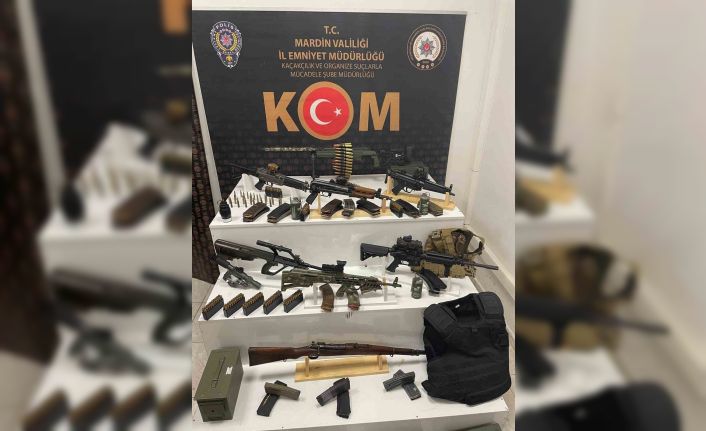 Mardin’de silah kaçakçılığı operasyonu