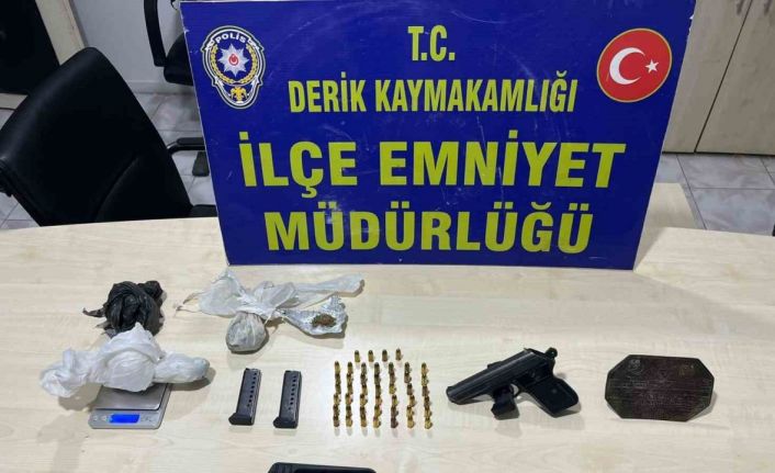 Mardin’de uyuşturucu operasyonunda 2 gözaltı