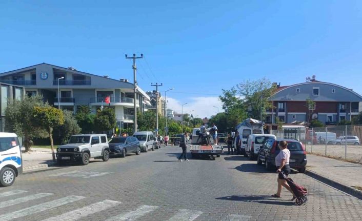 Marmaris’te motosikletli saldırı: 1 yaralı