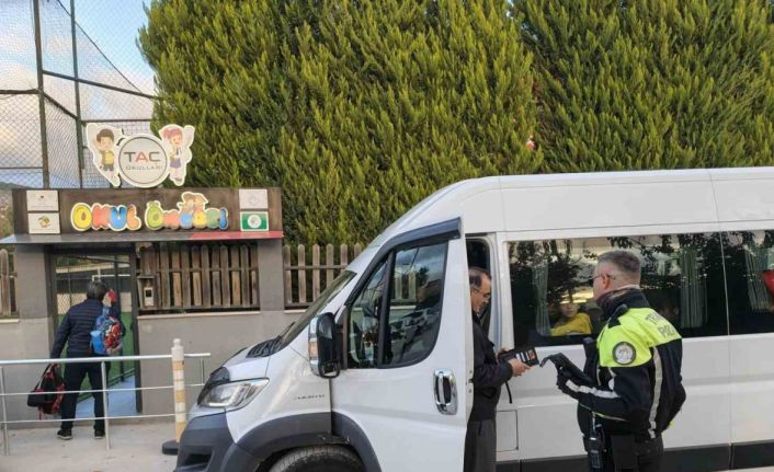 Menteşe’de öğrenci servis araçlarına yönelik kapsamlı denetim