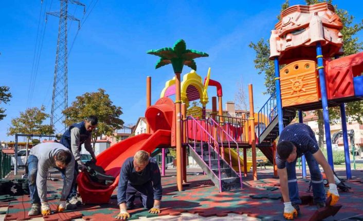 Meram’ın park ve bahçeleri kışa hazırlanıyor