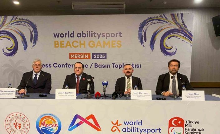 Mersin, ‘Dünya Bedensel Engelliler Plaj Oyunları’na ev sahipliği yapacak