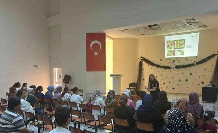 Mersin’de annelere madde bağımlılığıyla mücadele eğitimi
