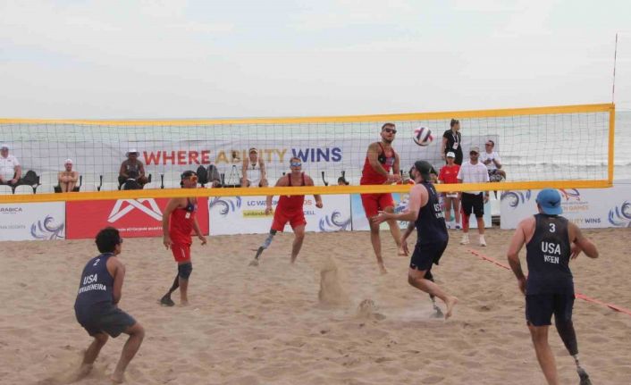 Mersin’de Dünya Bedensel Engelliler Plaj Oyunları’nda ilk gün tamamlandı