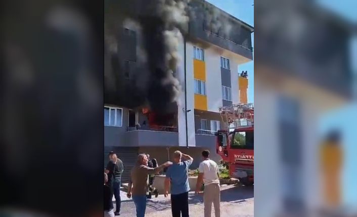 Mersin’de ev yangını korkuttu