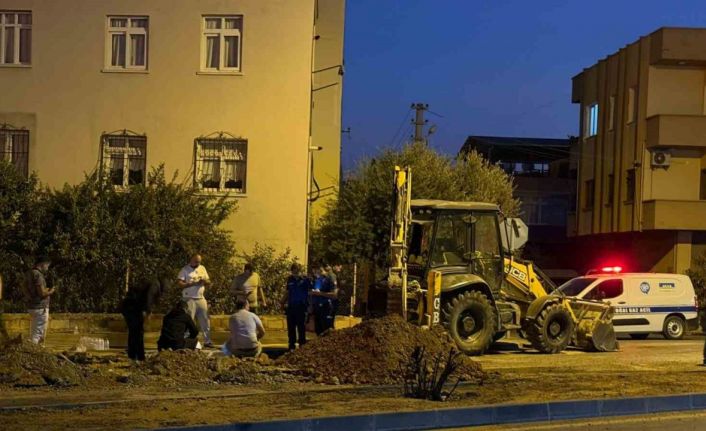 Mersin’de internet çalışması için yapılan kazı doğalgaz borusuna zarar verdi: 2 yaralı