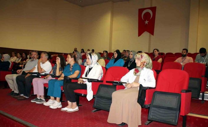 Midyat Devlet Hastanesinde personele eğitim programı düzenlendi