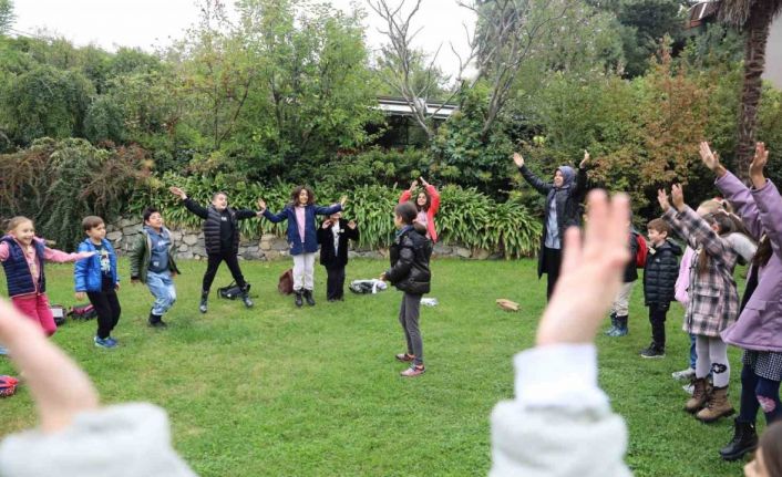 Minik kaşifler Leylek Göl Evi’nde