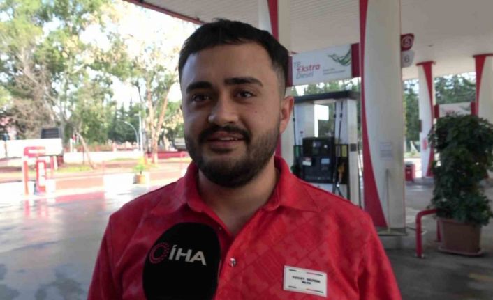 Mizah amaçlı video çekmek isterken 10 TL’sini kargaya kaptırdı