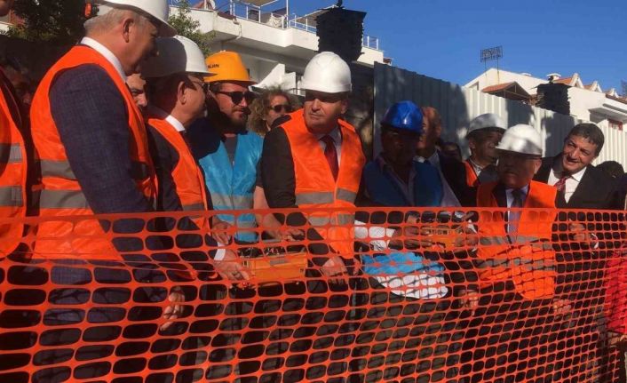 Muğla Valisi Akbıyık, Datça’daki hayırsever okulunun temelini attı