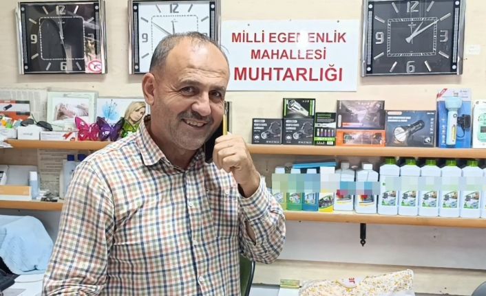 Muhtarlar Günü’nde kürsüde konuşurken baygınlık geçiren muhtarın telefonları susmuyor
