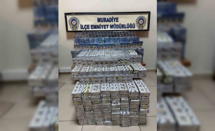 Muradiye’de 3 bin 750 paket kaçak sigara ele geçirildi