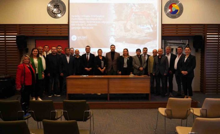 MUSKİ Genel Müdürü Şengül, Ortaca’da muhtarlarla buluştu