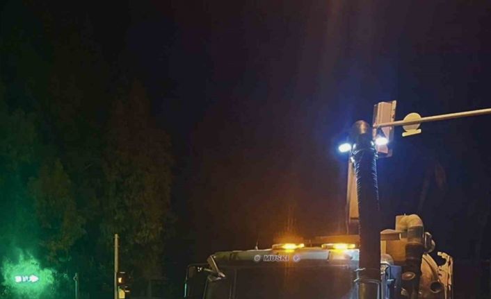 MUSKİ yağmur önlemlerini almaya devam ediyor