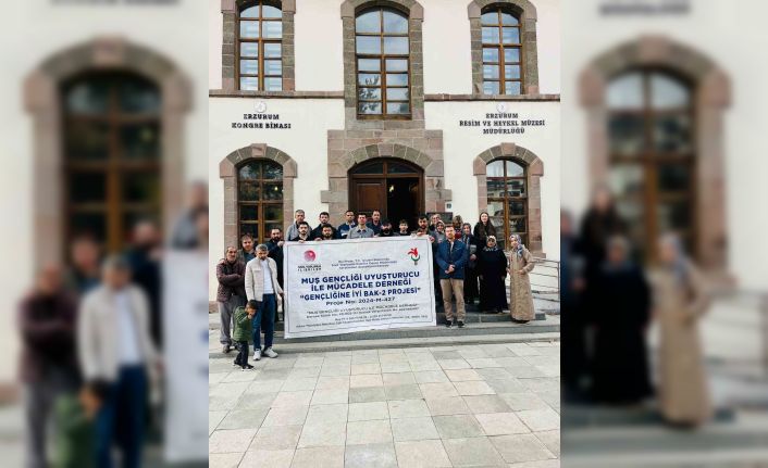 Muşlu gençler, Erzurum’un tarihi ve kültürel mekanlarını gezdi