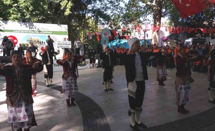 Mut Zeytin ve Zeytinyağı Festivali başladı