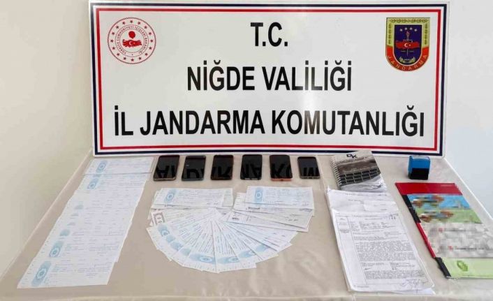 Niğde’de tefecilik operasyonu: 4 şüpheli yakalandı