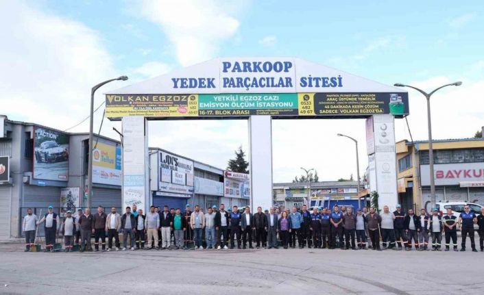 Nilüfer Belediyesi’nden Beşevler Sanayi Sitesi’nde kapsamlı temizlik