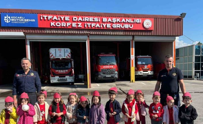Öğrenciler itfaiyecilik mesleğini yakından tanıdı