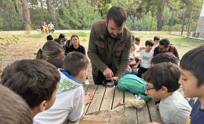 Öğrenciler yaban hayatını yakından tanıdı