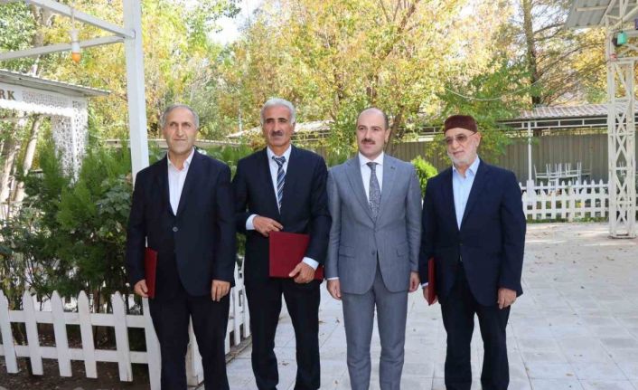 Oltu’da din görevlileri vefa yemeğinde buluştu