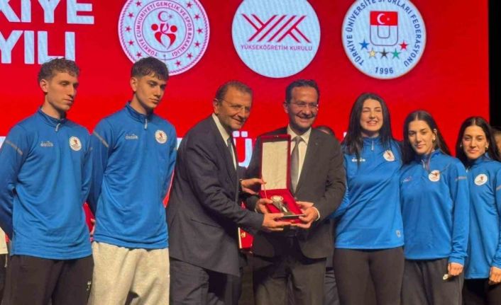 OMÜ, Avrupa’daki başarılarıyla ödüle layık görüldü