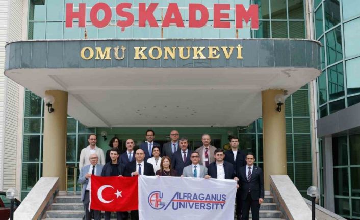 OMÜ ile Alfraganus Üniversitesi arasında akademik iş birliği görüşmeleri