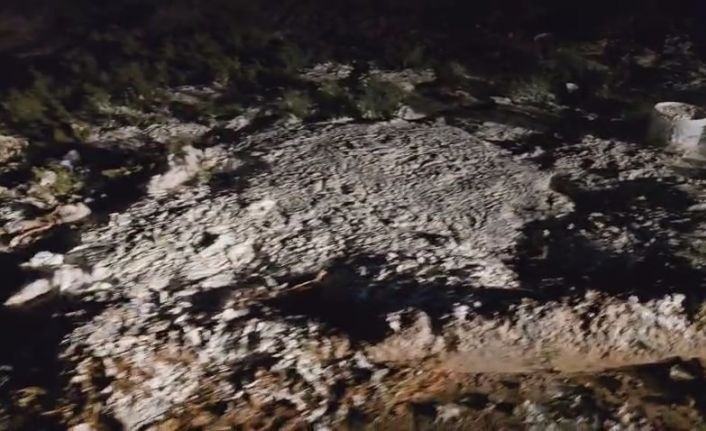 Önce tonlarca tekstil atığı, şimdi de kilolarca yoğurt