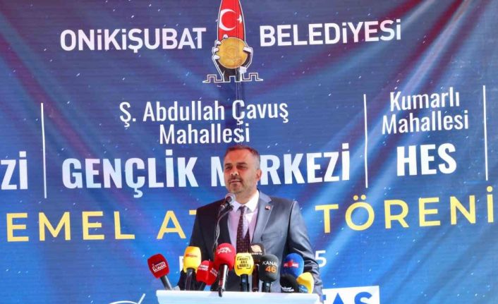 Onikişubat’ta bir günde 4 dev yatırımın temeli atıldı