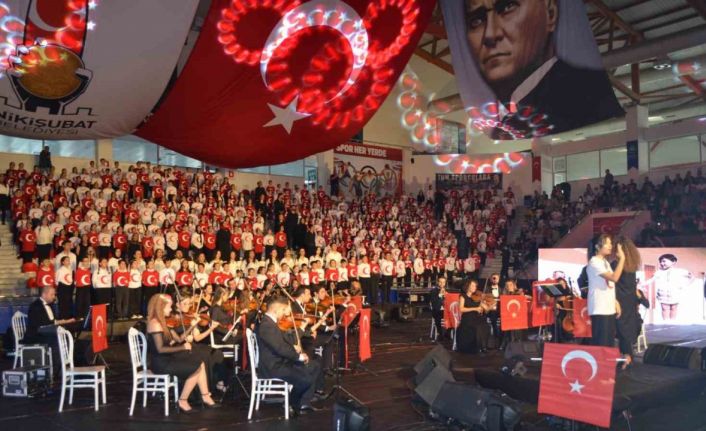 Onikişubat’ta ‘Cumhuriyet’in 1000 Sesi’ konseri