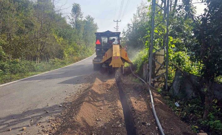 Ordu’da içme suyu altyapısı güçlendiriliyor