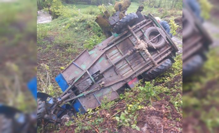 Ordu’da patpat devrildi: 1 ölü