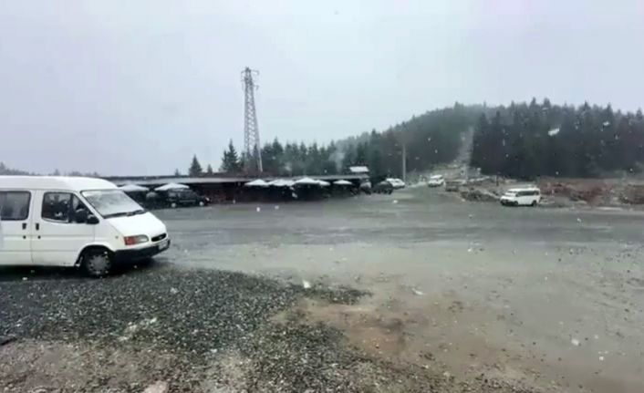 Ordu’nun yükseklerine mevsimin ilk karı düştü
