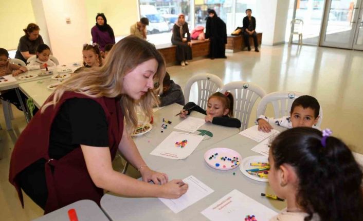 Osmangazi’de çocuklar oyunlar oynayarak sağlıklı beslenmeyi öğreniyor