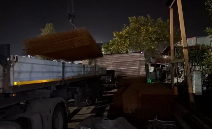 Osmaniye’de 18 ton çelik hasır hırsızlığı: 2 şüpheli tutuklandı