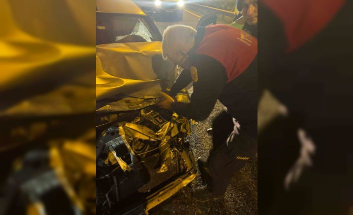 Osmaniye’de otomobil takla attı: 1 yaralı