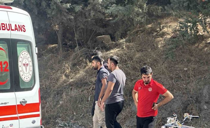 Otomobilin çarpıp kaçtığı kazada 1 kişi yaralandı