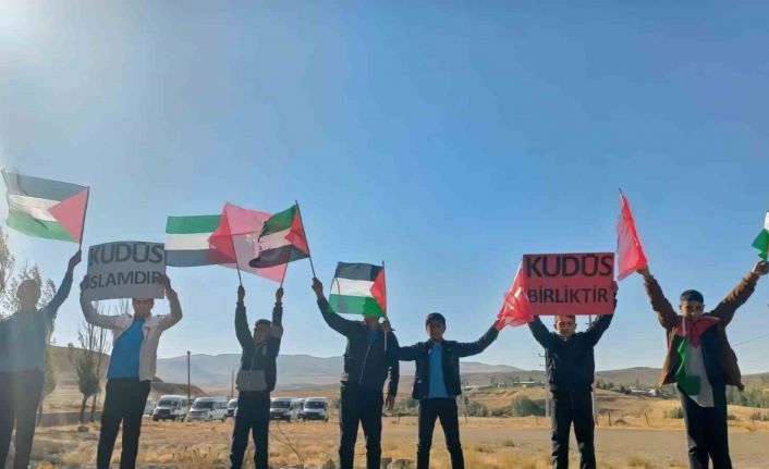 Özalp’te Filistin’e destek etkinliği