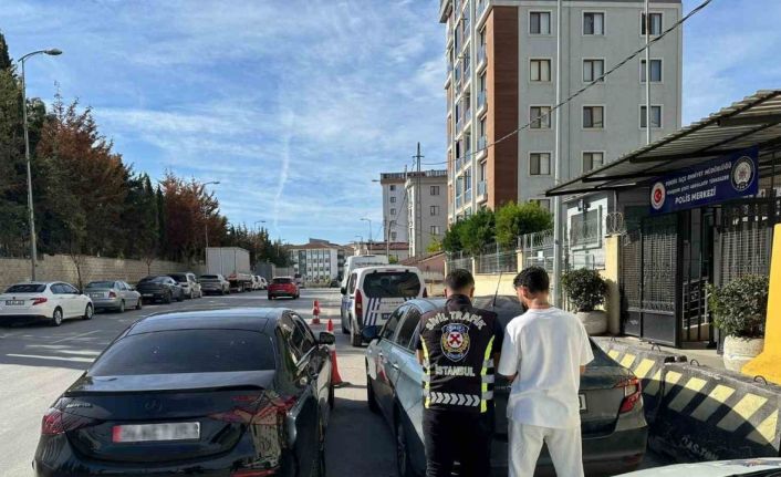 Pendik’te makas atan sürücüye para cezası