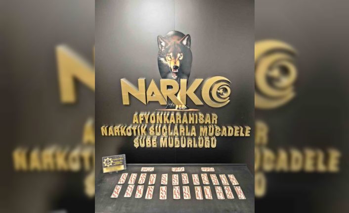 Polis 376 adet sentetik uyuşturucu hap ele geçirdi