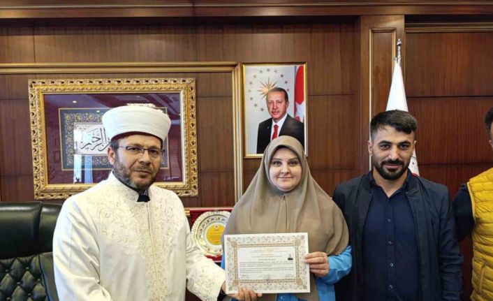 Polonyalı gelin, Bingöl’de müslüman oldu