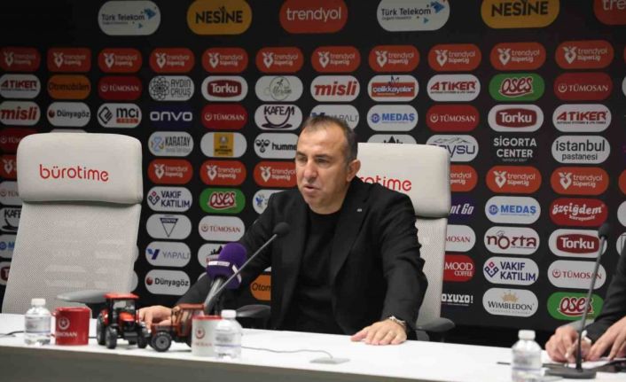 Recep Uçar: "Maalesef planladığımız düşüncelerimizi sahaya yansıtamadık"