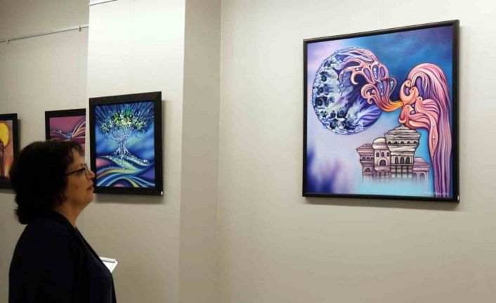 Ressam yüksel SANKO Sanat Galerisi’nde sergi açtı