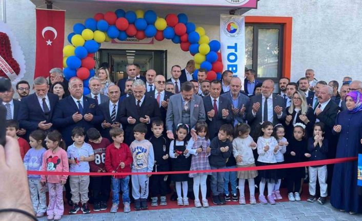 Rıfat Hisarcıklıoğlu Gemlik’te TOBB Anaokulu açılışına katıldı