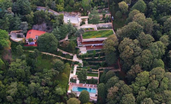 Rus Oligark’ın villasının son hali görüntülendi