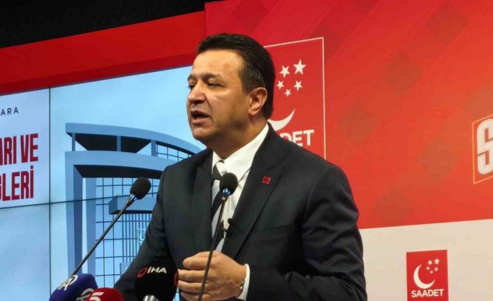 Saadet Partisi Lideri Arıkan: "Bu bir barış planı değil, Gazze’yi ve Filistin’i bütünüyle işgal planıdır"