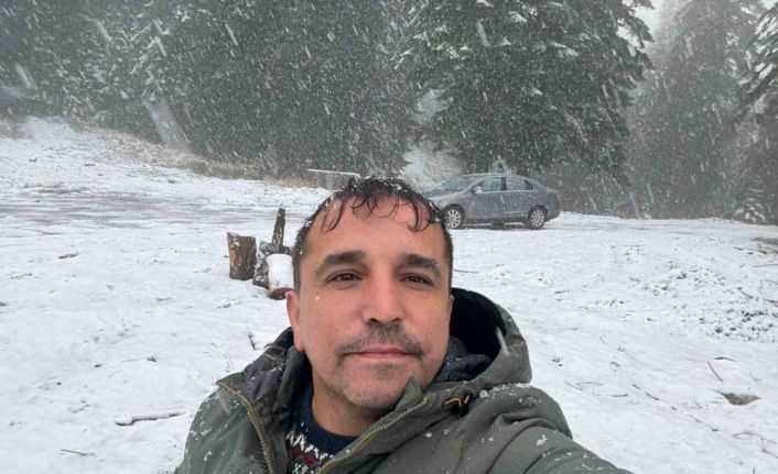 Safranbolu’dan yüksek kesimleri beyaza büründü