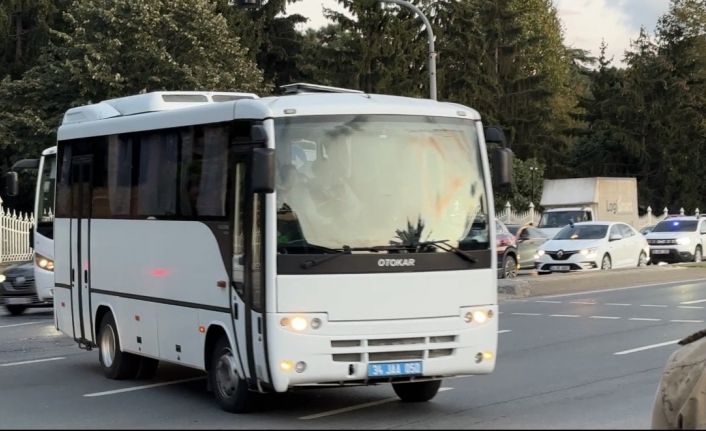 Sağlık kontrolünün ardından ünlü isimler İstanbul İl Jandarma Komutanlığına getirildi